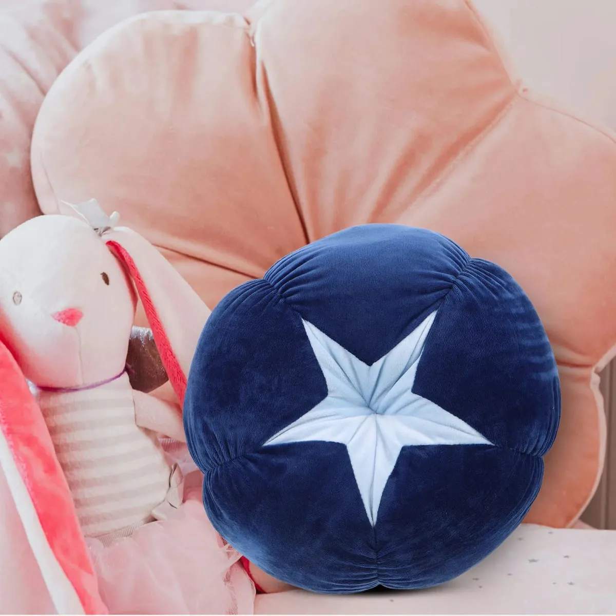 Soft Fruit Themed Throw Pillow 11.8 Inch Blueberry Decorative Cushion for Sofa Bedroom Living Room Rustic Cozy Accent Fruit
