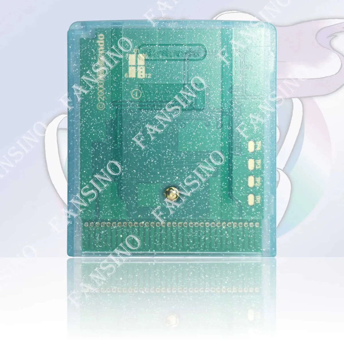 GBC Real Time Clock Pokemon Crystal Cappuccino (v1.0) High Quality GBC Video Game Cartridge With Battery For GBA/GBC — image 3