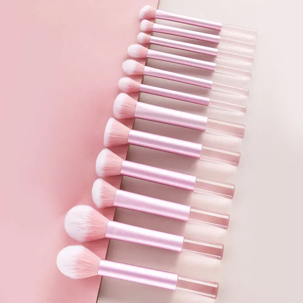 Makeup Brushes and Sponges Set Pink Makeup Puff Beauty Egg Headband Wristband Remover Kit Makeup Tool Gift 20-32pcs — image 4