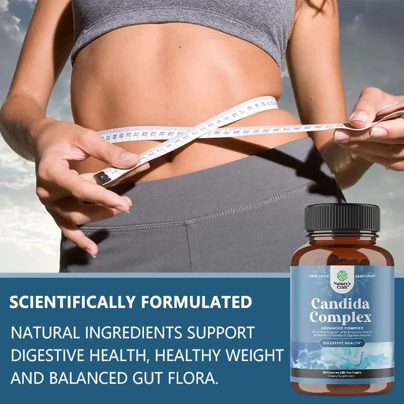 Complexo Candida - Probióticos e Enzimas Digestivas Ingredientes Naturais para Apoiar a Saúde Digestiva e o Equilíbrio da Flora Intestinal — image 4