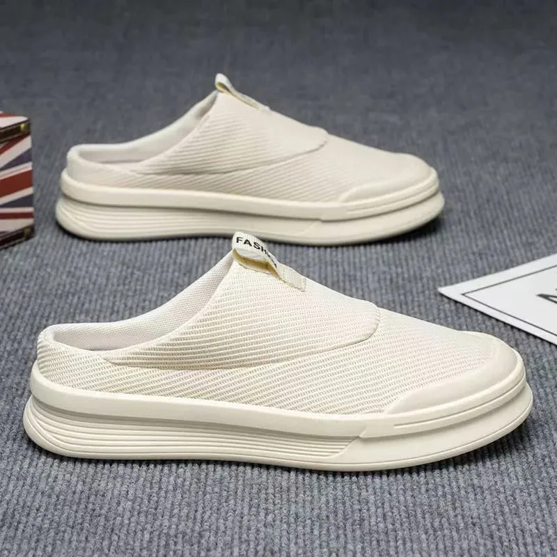 Summer Half Slipper Men's Shoes Breathable Casual Comfortable Sport Sneakers for Home And Outdoor Use Clearance Free Shipping — image 6