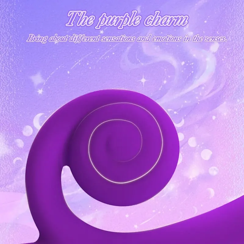 Snail Vibrator G-spot Dildo Penetration Flexbile Snail for Perfect Clit Fit Stimulaiton 10 Modes Pleasur Sex Toy for Womanz — image 5