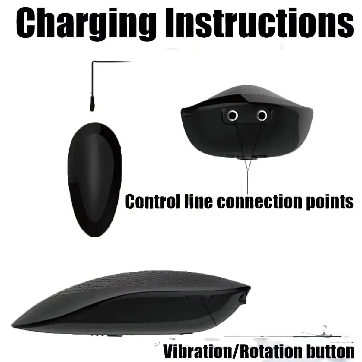 Vibrating Double Penetration Strap On Dildo Harness Adjustable Belt Dual Ended Anal Plug Sex Toy for Couples Remote Control A — image 5