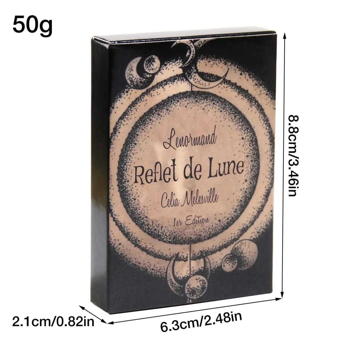 Lenormand Reflet De Lune Lenormand Kort Tarotkort Däck Oracle Kortspel för vuxna Roliga Vuxna Spel Festmaterial Present — image 6