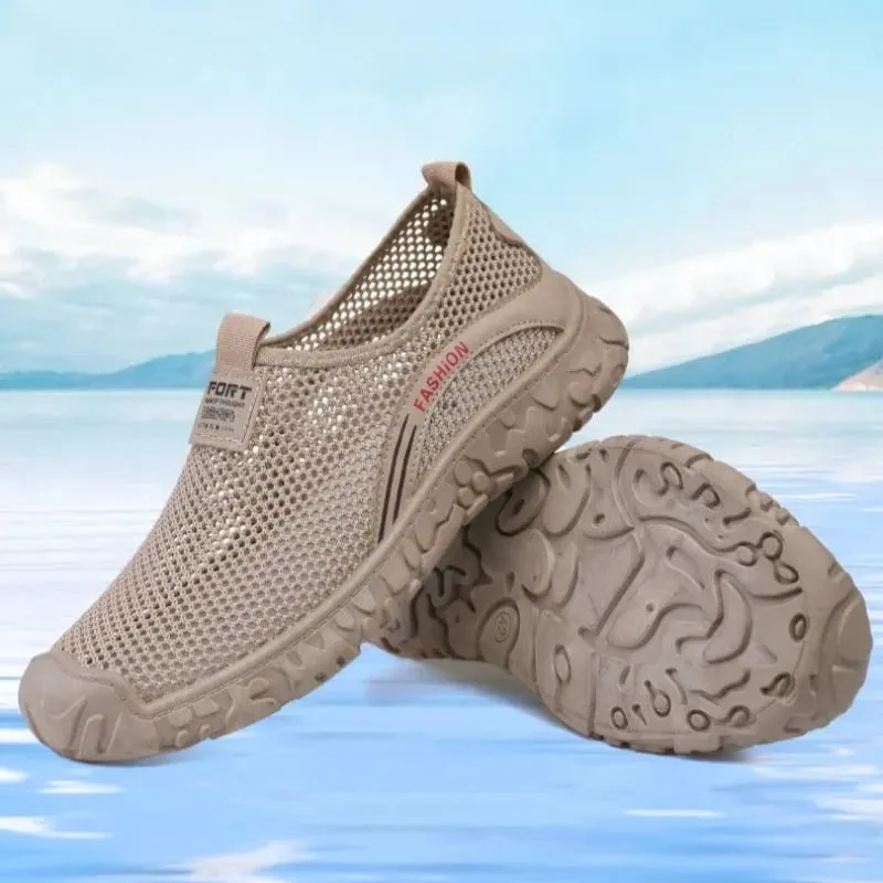 Men's Sports Shoes 2026 Summer Mesh Hollow Out Breathable Running Sneakers Casual Lightweight Outdoor Walking Shoes for Man — image 2