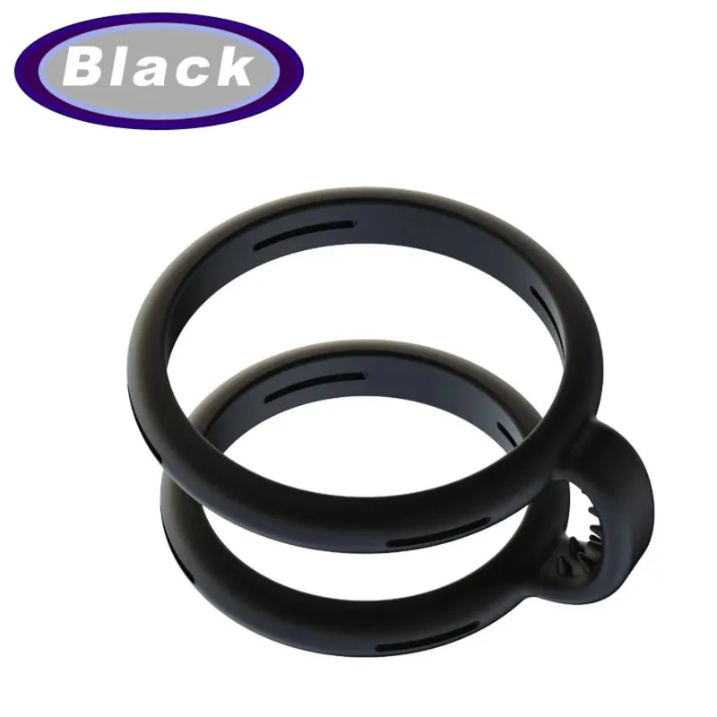 Silicone Semen Lock Ring Male Penis Rings Reusable Delay Ejaculation Erect Long-Lasting Scrotum Cock Ring Adults Sex Toy for Men — image 8