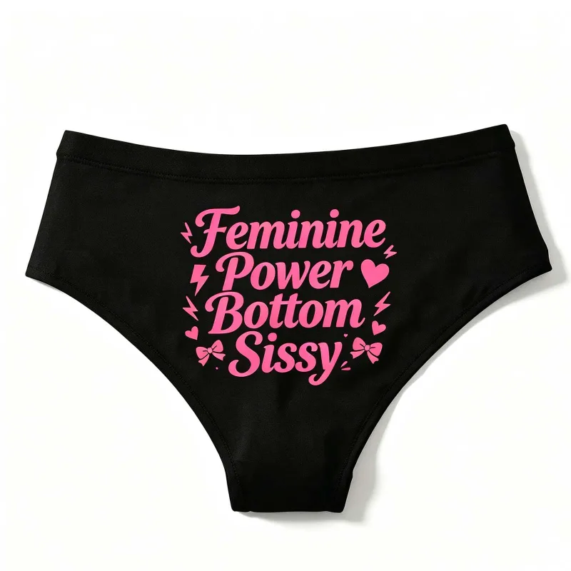 Femboy Sissy Queen Of Spades Cuckold Gay BBC Cotton Underwear Lingeries For Women Girl Briefs Female Underwear Ladies Underpants — image 13