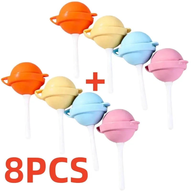 Mini Silicone Popsicle Mold Lollipop Ice Tray Food Grade Reusable Non-Stick Stackable Ice Cream Mould for Egg Bites Food Storage — image 8