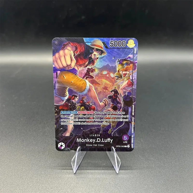 Anime OPCG Collection Card Leader Roronoa Zoro Parallel OP12-020 L Legacy of The Master Card English Full Art Textured Gift Toy — image 8