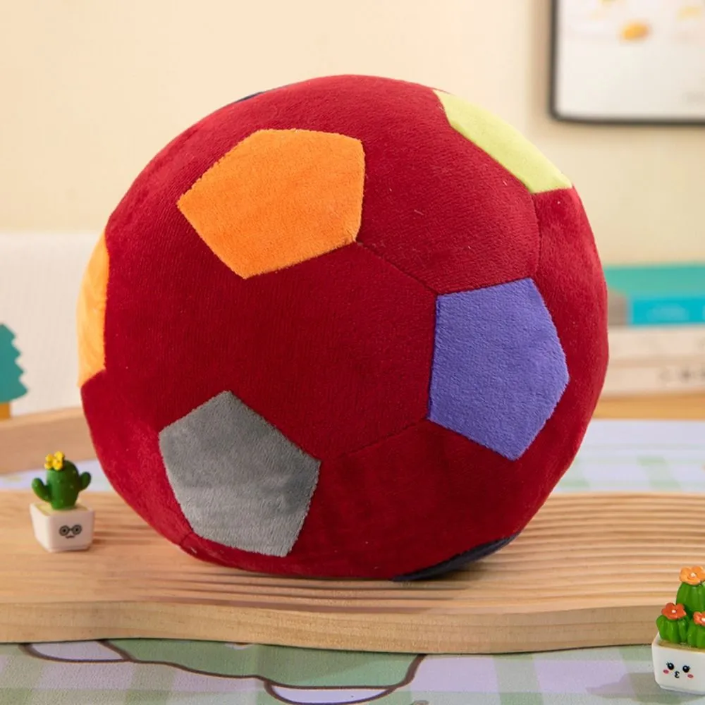Simulación creativa de baloncesto, pelota deportiva de peluche de alta calidad, almohada de fútbol suave de 22cm para niña y niño — image 4