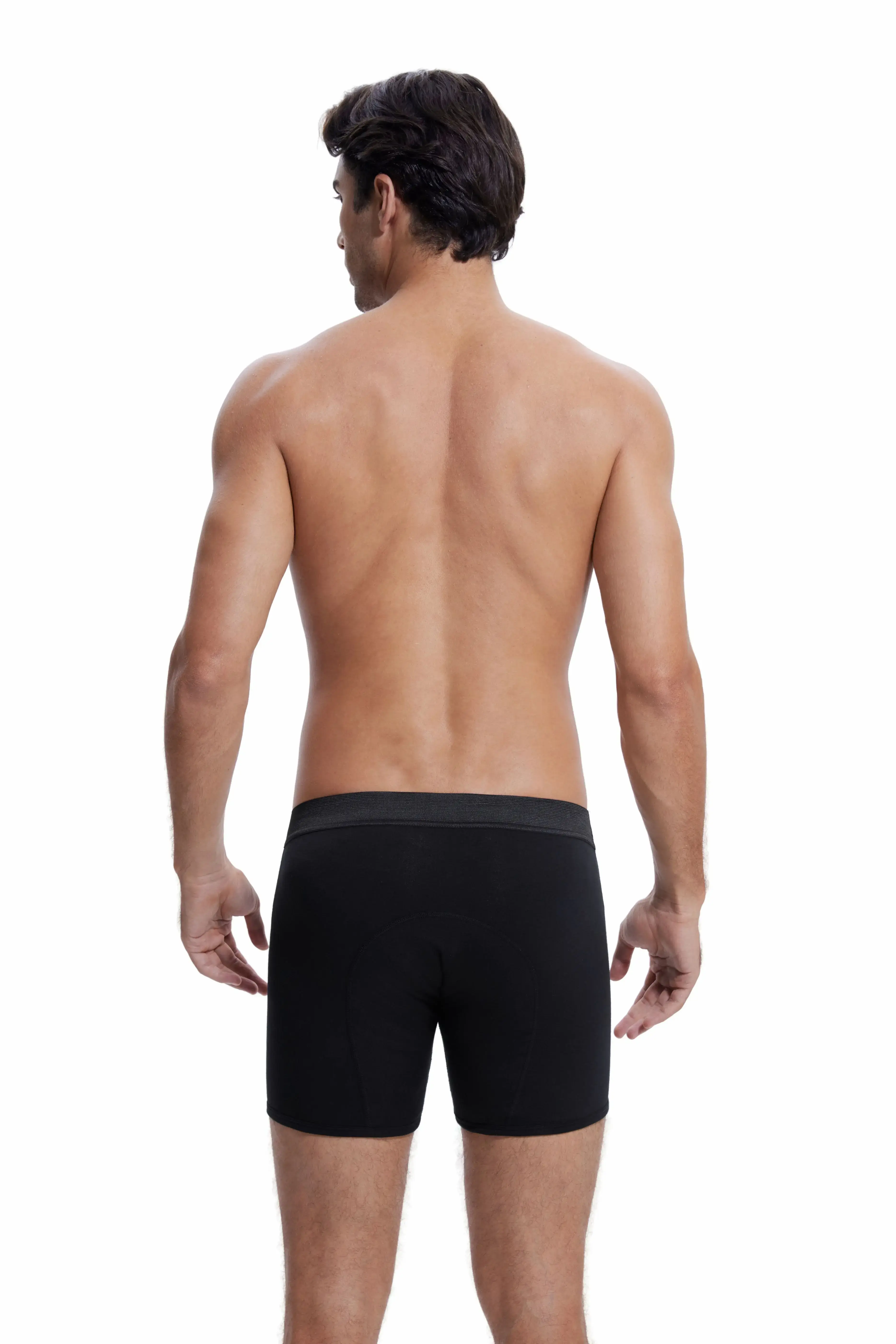 Drop shipping cotton men's incontinence underwear 200ML four-layer absorbent leak-proof menstrual incontinence underwear boxer — image 11