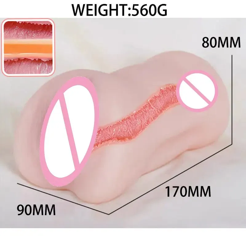 Sex Toys for Men Vagina Male Masturbators Cup Real Pussy Real Vagina Sextoys Silicone Adult Product 3D Realistic Masturbator — image 8