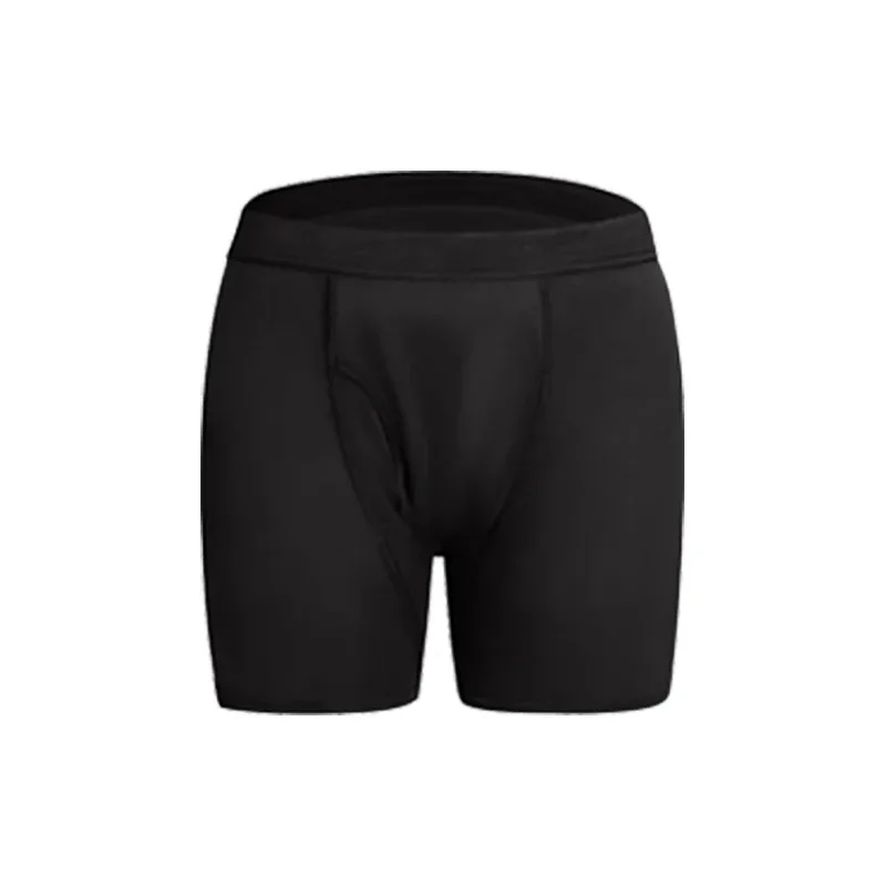 Drop shipping cotton men's incontinence underwear 200ML four-layer absorbent leak-proof menstrual incontinence underwear boxer