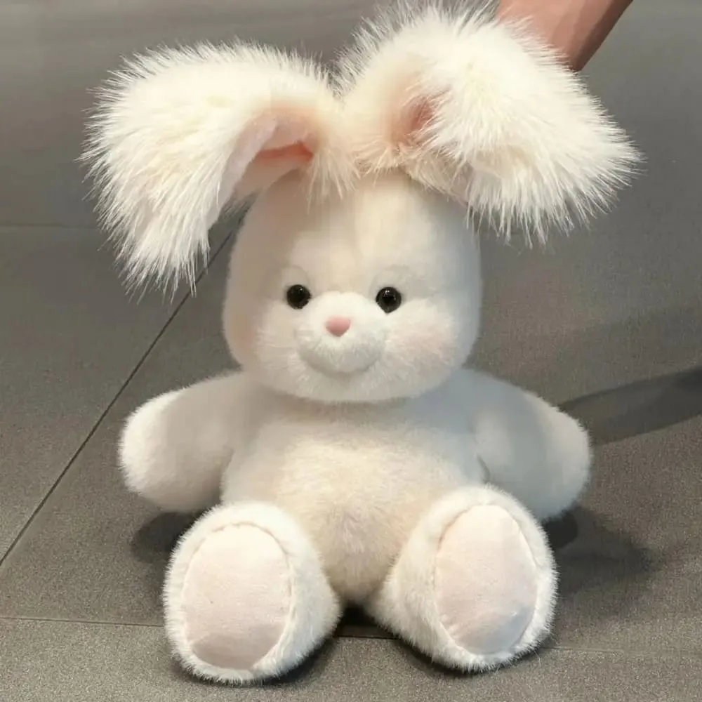 New Design Soft Rabbit Animal Pillow Cute 17.7inch Emotional Support with Long Ear Pillow — image 4