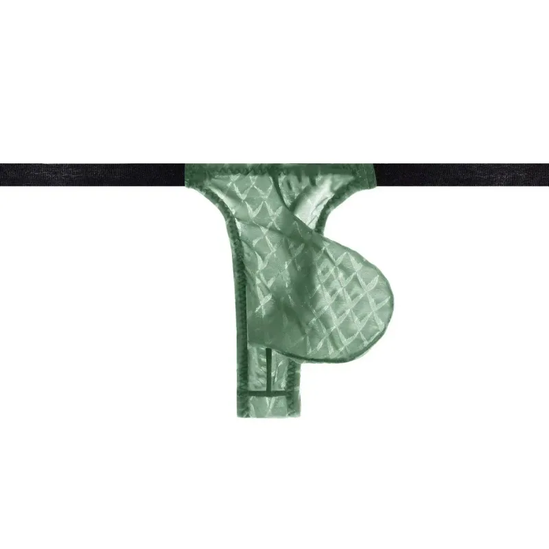 Transparent G-string Men Sexy Mini T-back Thongs See Through Underwear Bulge Pouch Underpants Ice Silk Lingerie Sheer Undies — image 20