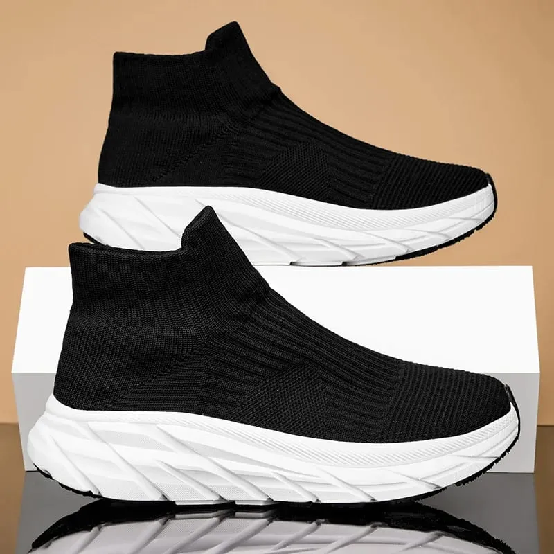 Men Running Walking sock Shoes winter boots Casual Sneakers plush warm shoes Sport shoes Lightweight Men Sneakers Casual Shoes