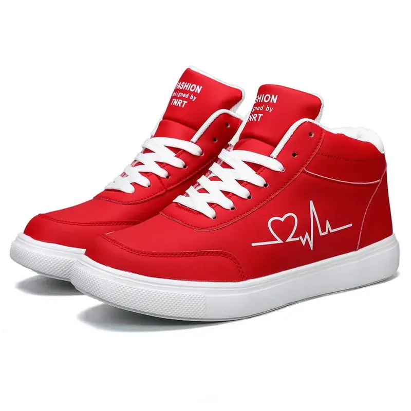 Sneakers Man Vulcanized Sneakers Male Comfortable High Top Shoes Light Men Autumn Spring 2025 Fashion Mens Shoes Vulcanize Shoes — image 8