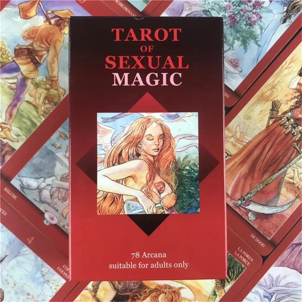 Tarot of Sexual Magic A 78 Deck Oracle English Visions Divination Edition Borad Playing Games — image 2