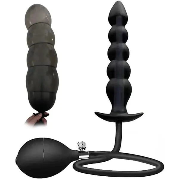 Anal Expander Expand Inflatable Anal Plug Oversized Enema Training Butt Plug Butt Dilator Ass Prostate Sex Toy para sa Mga Lalaki Babae — image 7