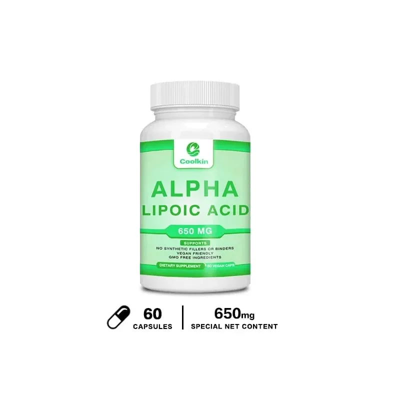 Alpha Lipoic Acid - for Nerve Health Circulation Brain Function Cognition Support Antioxidant Nutritional Supplement — image 8