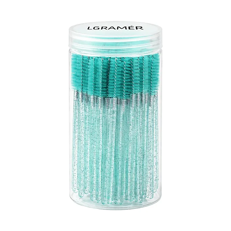 50/100 pcs Eyelash Extension Brush Disposable Eye Lashes Make Up Brushes Mascara Wand Applicator Multiple Colors Makeup Tools — image 11