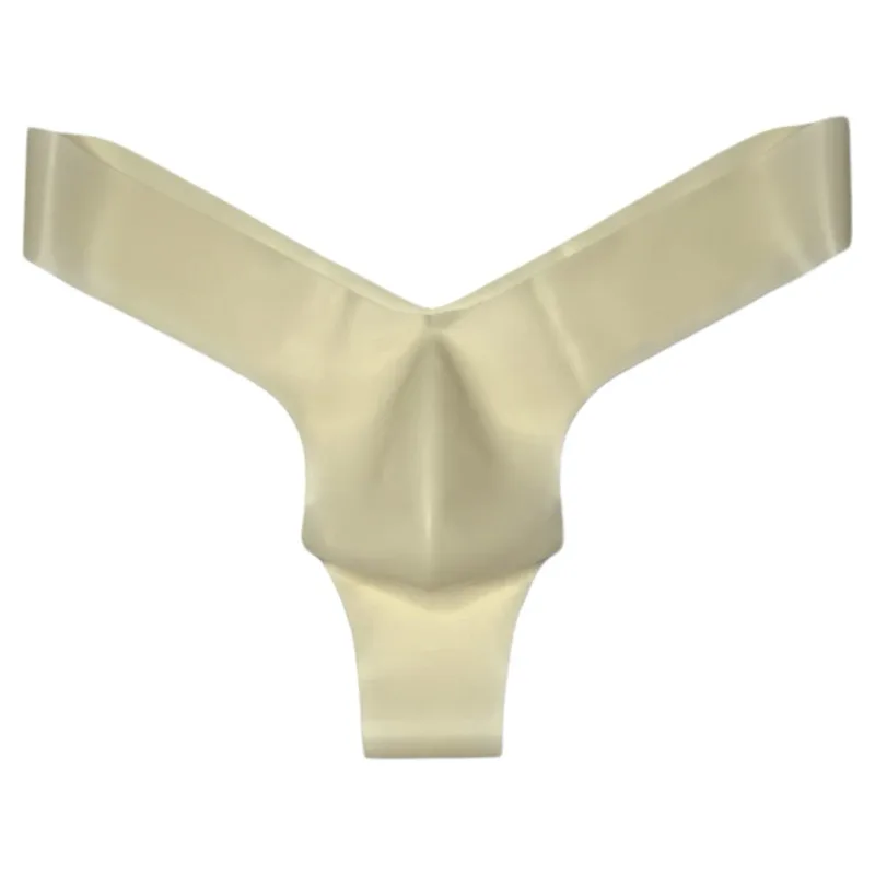 Transparent Latex Thongs For Men Briefs For Men Erotic Underpants Latex Underwear G-Strings Underwear Sexy Lingerie