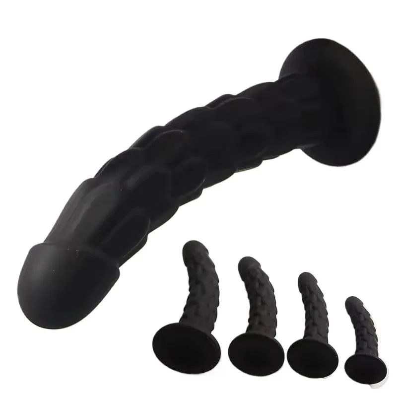 Silicone Penis Anal Dildo With Suction Cup Dragon Scale Butt Ass Anus Butt Plug Anal plug Butt plug Prostate Sex Toys For Female — image 1