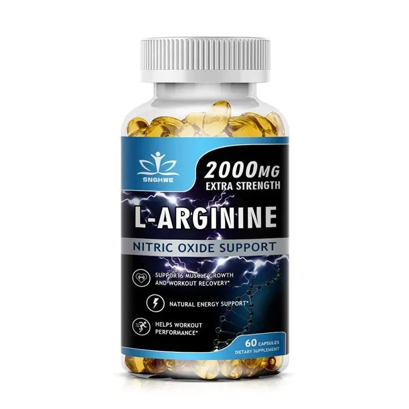 Super Arginine - 2000 Mg Pre-Exercise Supplement - Promotes Muscle Growth And Strengthens Muscle Energy And Endurance — image 9