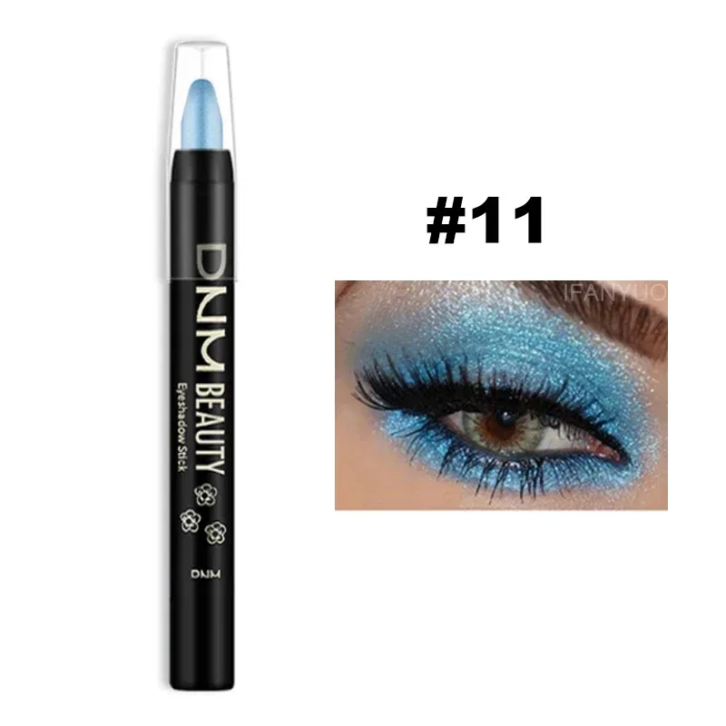 16 Colors Pearlescent Eyeliner Eyeshadow Pencil Color Glitter Waterproof Long-Lasting Shimmer Eye Makeup Non-smudge Eyeliner — image 17