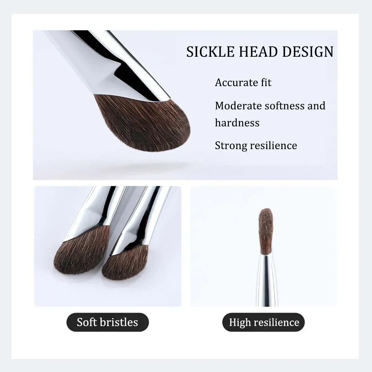 1pcs Nose Shadow Brush Angled Contour Makeup Brushes Face Bronzer Nose Silhouette Eyeshadow Cosmetic Blending Make Up Tool — image 4