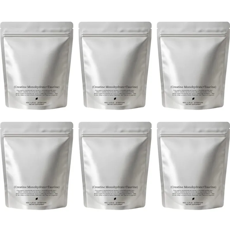 Creatine Monohydrate Taurine Powder Pure Unflavored Muscle Strength & Endurance Support Quick Dissolve 180g - 30 Servings — image 12