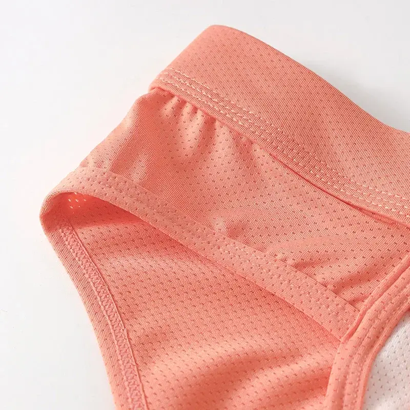 Men's Quick Dry Breathable Polyester Underwear with Bullet Pouch Sexy Trunks Side Opening Comfortable Briefs — image 11