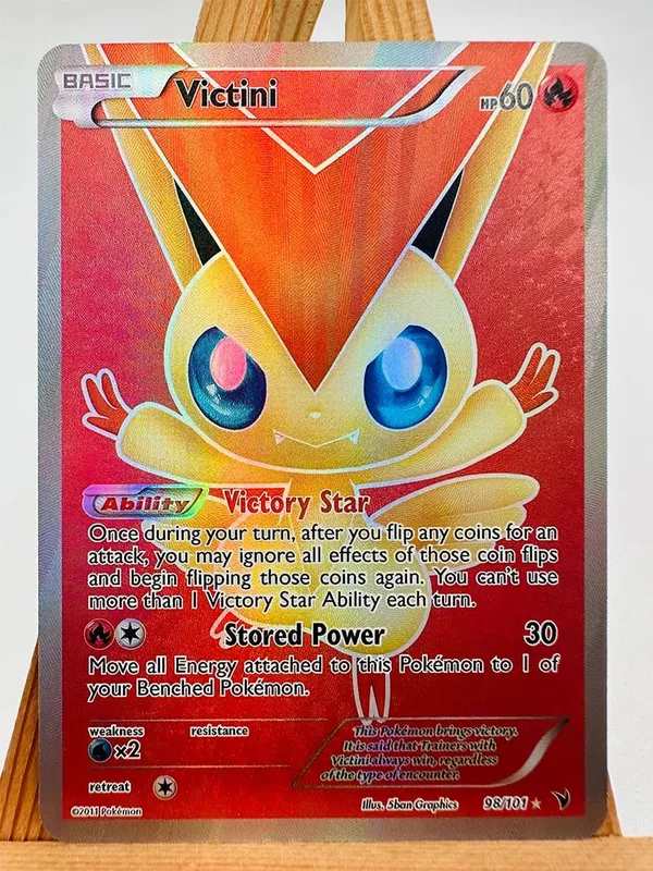 Pokemon PTCG Charizard Victini Gardevoir Sexy Cynthia Toys Hobbies Hobby Collectibles Game Collection Anime Cards — image 3