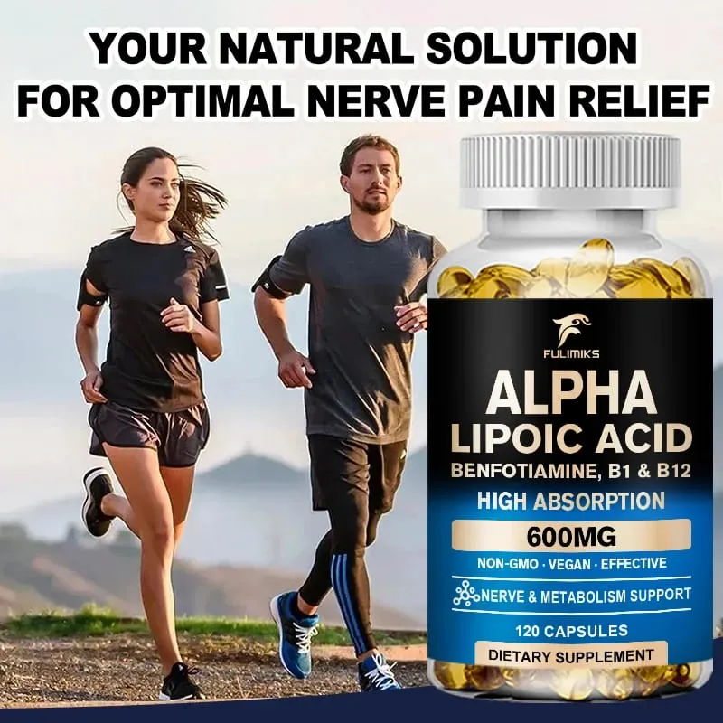Premium Alpha Lipoic Capsules Help Promotemetabolism Protect The Skin Antioxidantingredient Prevent Continuous Hair Loss — image 4