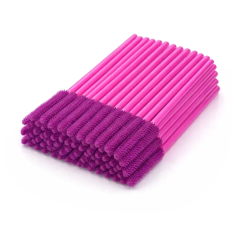 Silicone Eyelash Brush Mascara Wands Applicator Eyebrow Comb Rod Spoolies Eyelashes Brushes Lash Extension Supplies Makeup Tools — image 8