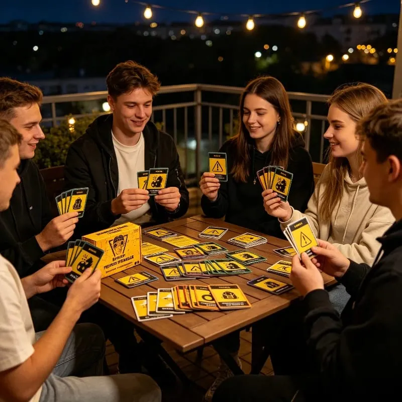Bunker First Shelter Board Game Russian Version Social Deduction Survival Card Game for Party — image 1