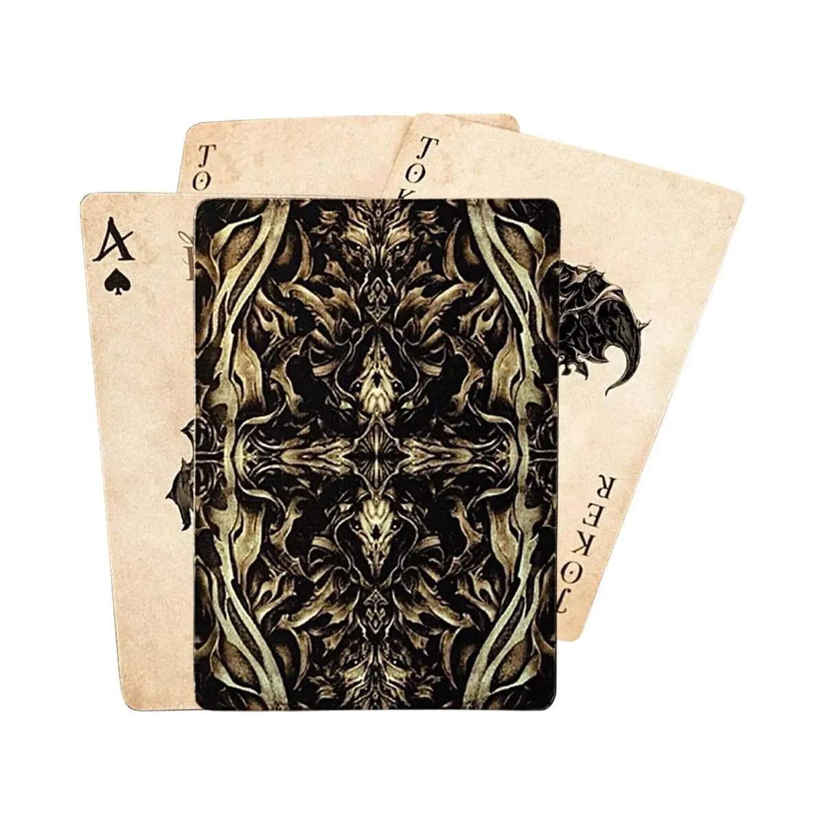 Poker Playing Cards Devil Eyes Playing Poker Table Game Party Game Poker Cards For Family Nights Traveling Camping Friend — image 1