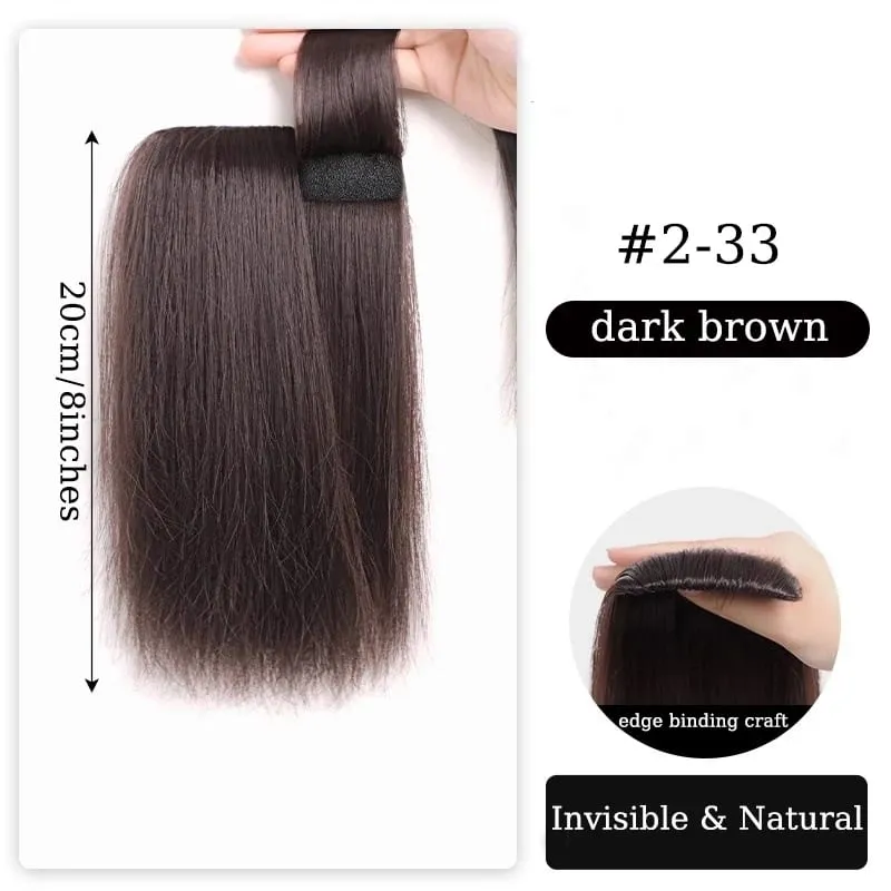 Synthetic Hair Extensions Volume Hair Pad Wig Clip-in Root Lifter Pad Hairpiece with Sponge Invisible Hair Pad for Women Wear — image 10