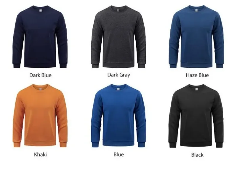 Powerhouse Gym Letter Printing Men Sweatshirts Winter Fleece Warm Hoodie Korean Loose Crewneck Pullovers Hip Hop Male Clothes — image 8