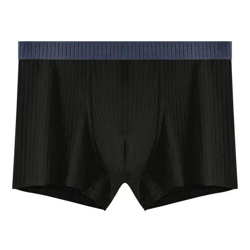 1/4 PCS Men's Underwear Men's Pure Cotton Four Corner Shorts All Cotton Antibacterial Crotch Teenage Boy Flat Angle Underwear