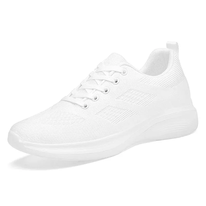 Flying Weaving Breathable Increase 8/10cm Invisible Height Increasing Casual Sneakers Men All Match Non-Slip Soft Walking Shoes — image 15