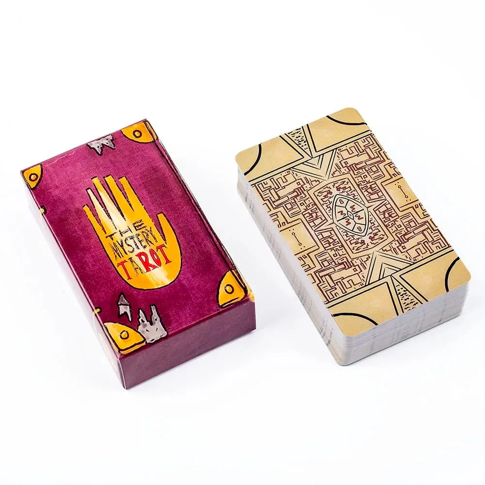 Das Mystery Tarot 78-Kartendeck für Mysterious Divination Family Party Gift Englische Version Oracle 10,3 x 6 cm Brettspiel — image 3