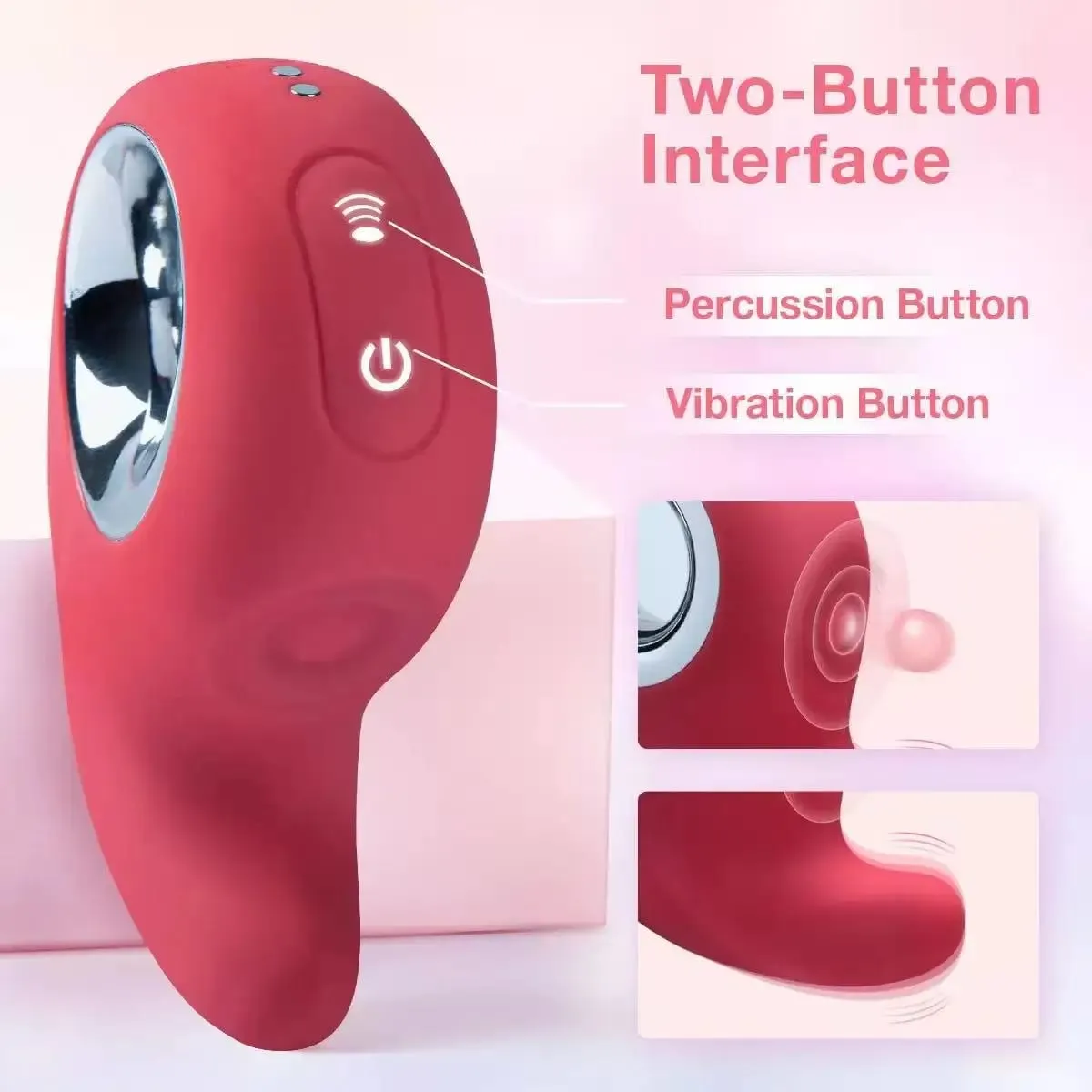 Vaginal Clitoral Vibrator Masturbator Spanking fFemale Vagina Dildo Clitoral Stimulator Sex Toy for Women Adult Sex Products — image 3