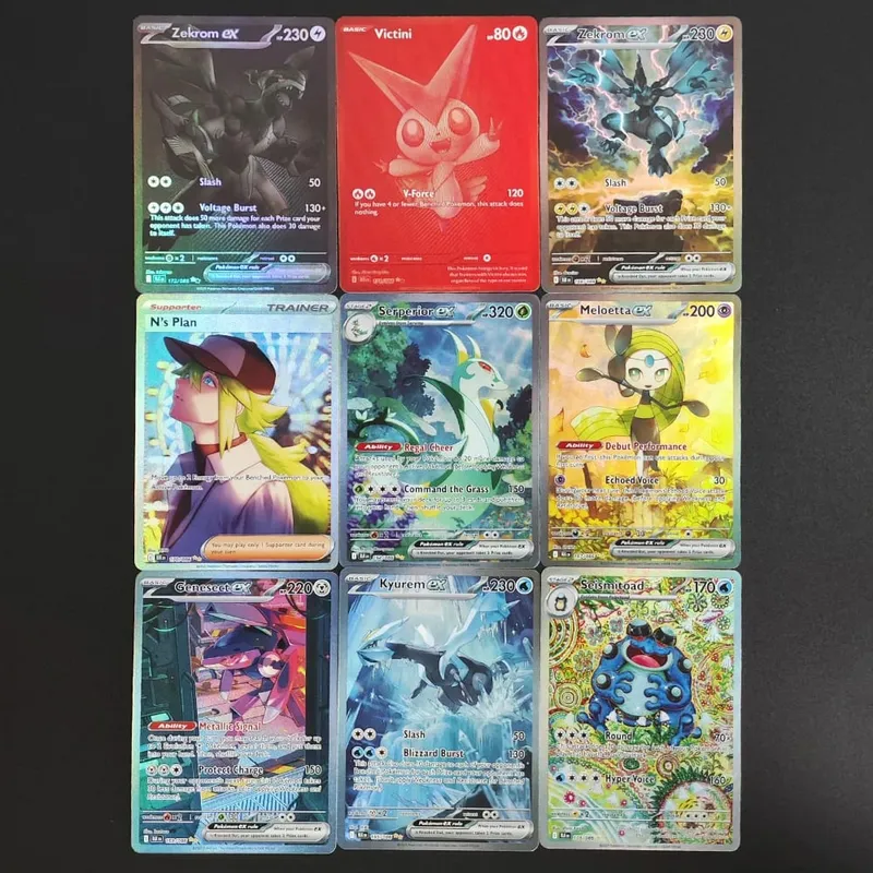 Pokemon Card PTCG Foil Proxy English Gengari Rayquaza Vmax Giratian Lugia V Mew Latias Latios EX Collectibles Trading Card Game — image 37