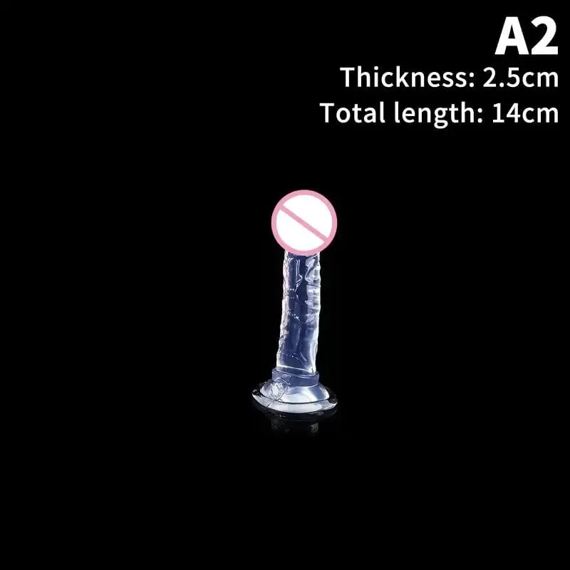 7 Sizes Dildo With Suction Cup Huge Jelly Dildos Sex Toys For Woman Men Fake Dick Big Penis Anal Butt Plug Sex Shop 18+ — image 9
