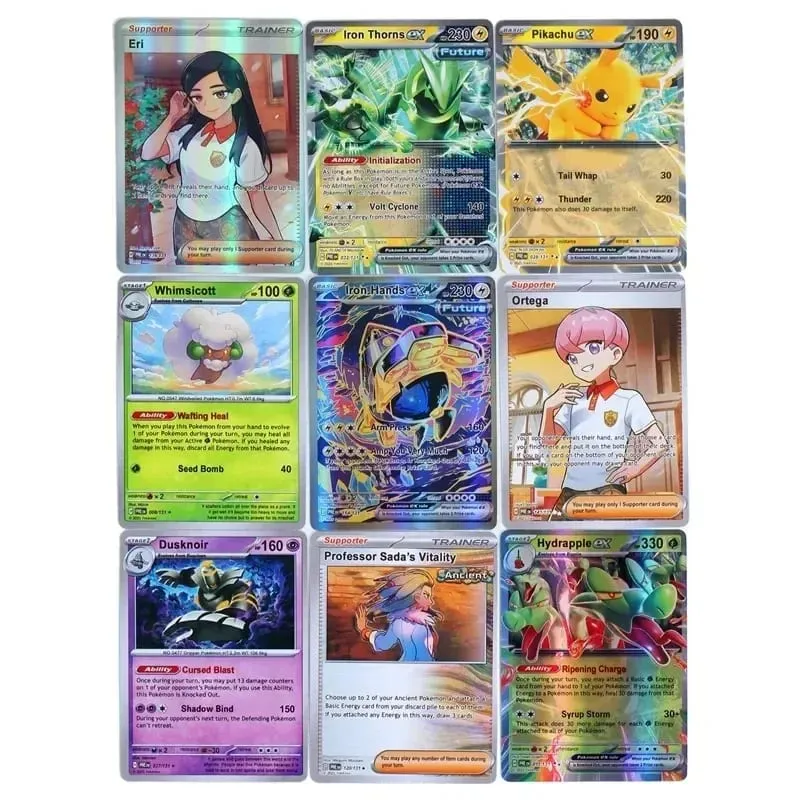 360Pcs/Box 10Cards/PACK English Pokémon Card Prismatic Evolutions English Booster Battle Transaction Card Gifts — image 4