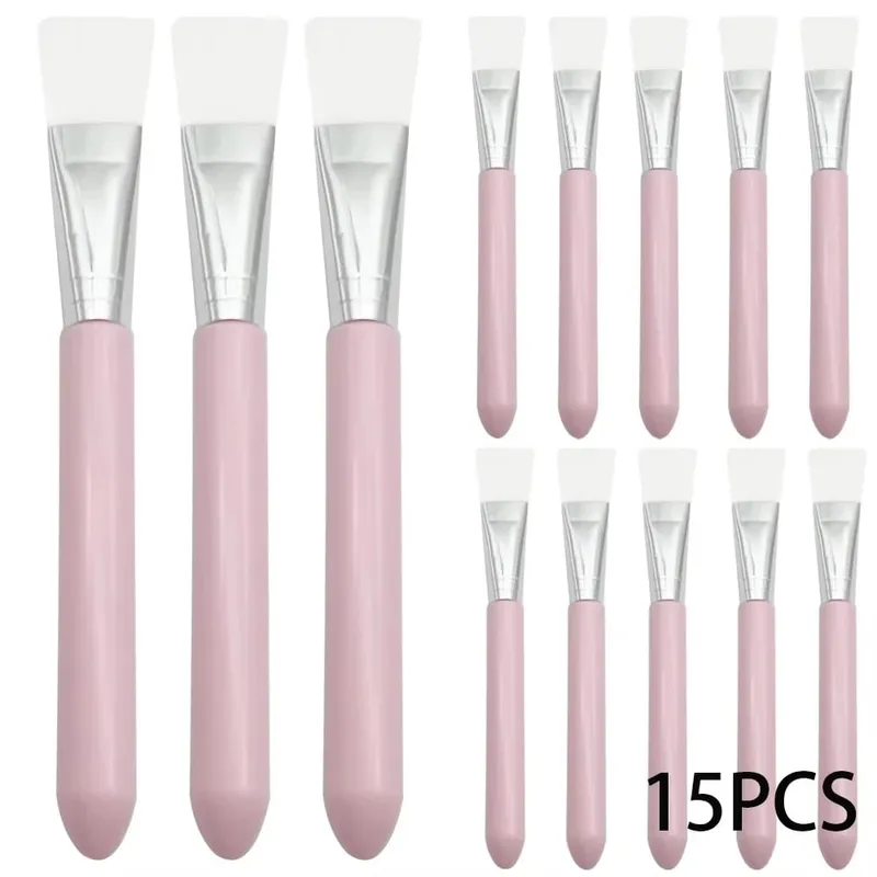 3/15PCS Facial Mask Brushes Kit Face-Mask Application Transparent Makeup Brush For Esthetician Facial Mask DIY Tools Accessories — image 8