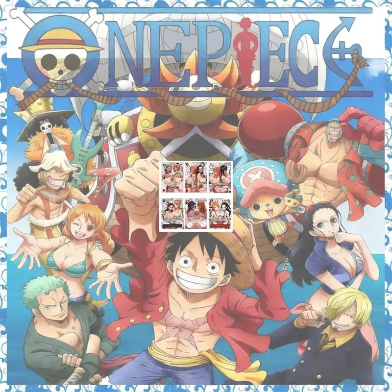 Anime One Piece Diy Color Flash Cards Hancock Perona Nami Robin Yamato Collection Cards Christmas Birthday Gifts Children's Toys — image 28
