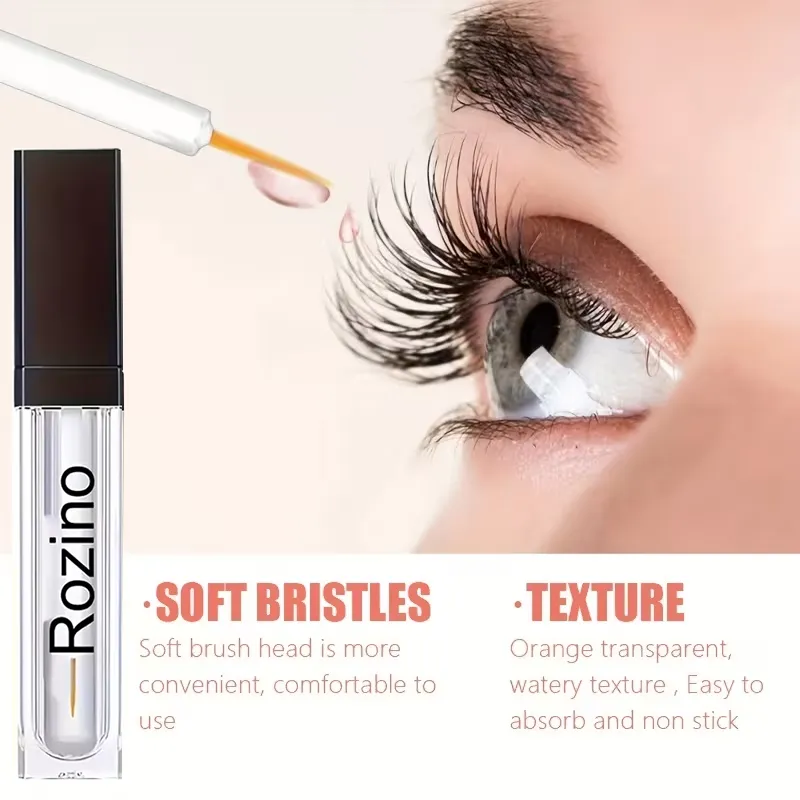 [Natural Eyelash Serum] Natural Nourishing Eyelash Serum - Slender and Curling Eyelashes Eye Cosmetics Gel Mascara Cream