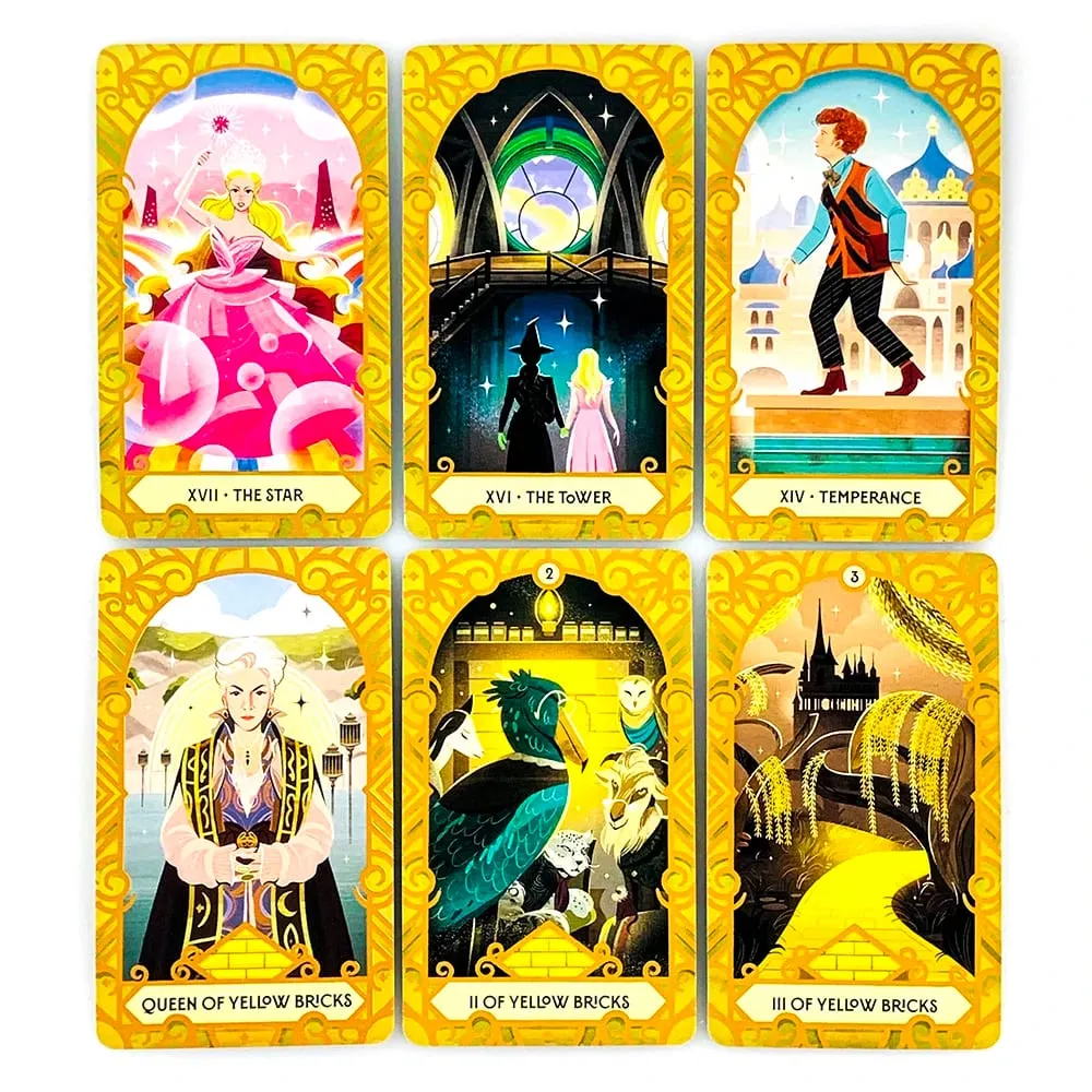New Wicked Tarot Deck 78-cards Tradition Tarot Cards English Version Divination Board Games Halloween and Christmas Games — image 4